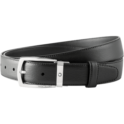 Trapeze Shiny Stainless Steel Pin Buckle Belt