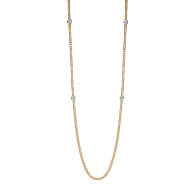 Fope Prima Long necklace with diamonds