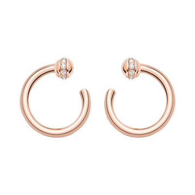 Possession Open Hoop Earrings