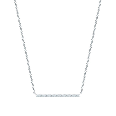 Birks Rosée du Matin Horizontal Diamond Bar Necklace