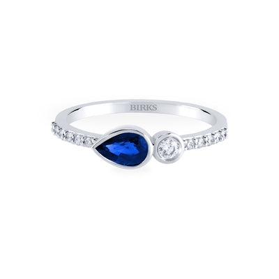 Birks Splash Sapphire and Diamond Ring