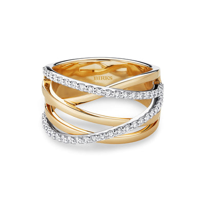 Birks Rosée du Matin
Diamond and Yellow Gold Ring