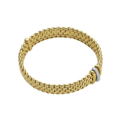 Fope Panorama Flex'it bracelet with diamonds