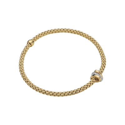 Fope Prima Flex'it bracelet with diamonds