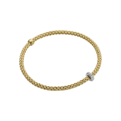 Fope Prima Flex'it bracelet with diamonds
