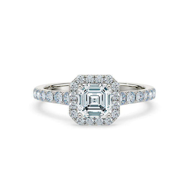 Royal asscher online ring