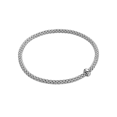 Fope Prima Flex'it bracelet with a white diamond