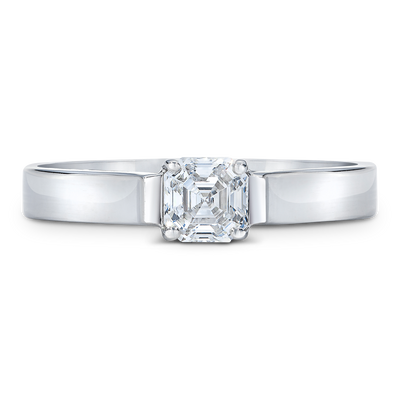 Royal Asscher Cut - Celeste Diamond Engagement Ring