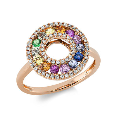 Ring 18k Rose Gold Circle