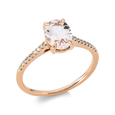 Ring 4er-Prong 18k Rose Gold