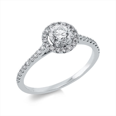 ring 14 kt WG, GIA 2417715001