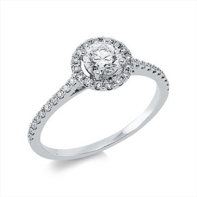 ring 14 kt WG, GIA 2417715001