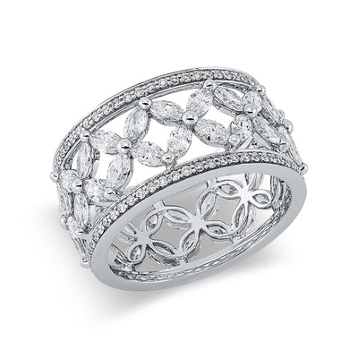 Ring 18k White Gold