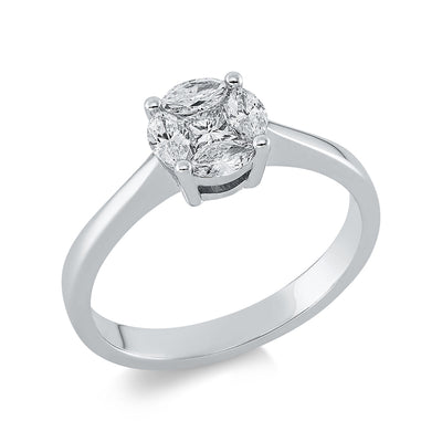 Ring 18k White Gold