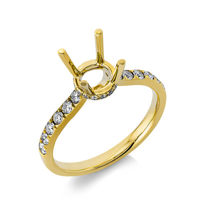 Ring 4er-Prong 18k Yellow Gold