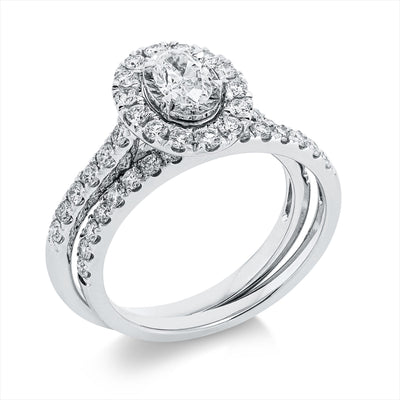 ring 14 kt WG