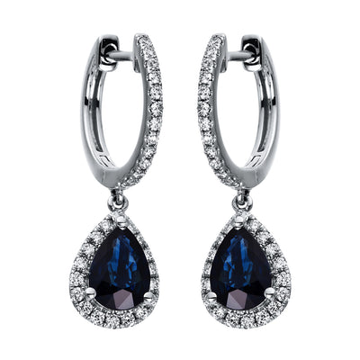 earrings 18 kt WG