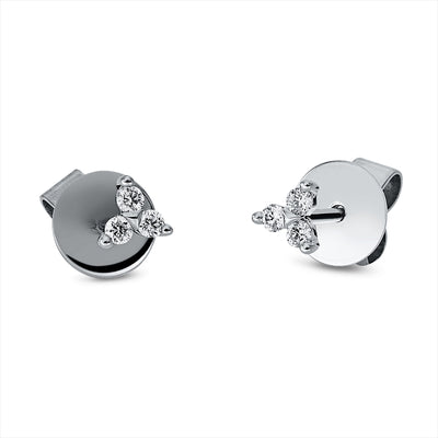 Earrings 18k White Gold