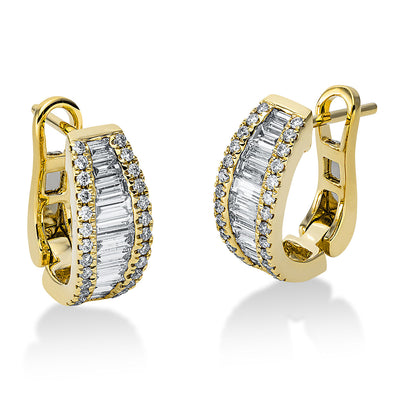 Hoop Earrings 18k Yellow Gold