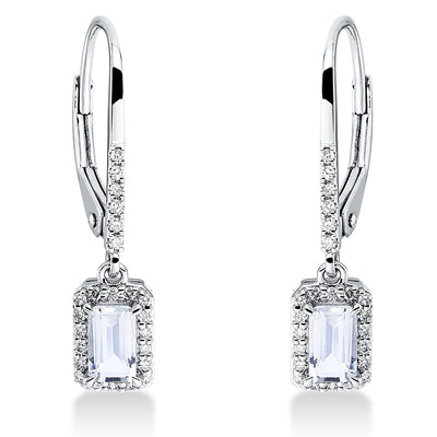 earrings 18 kt WG