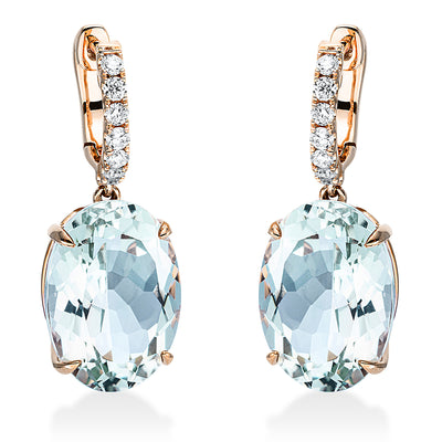 earrings 18 kt RG