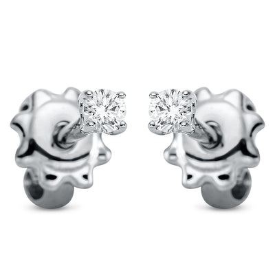 earrings 18 kt WG