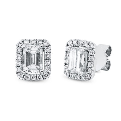 earrings 18 kt WG