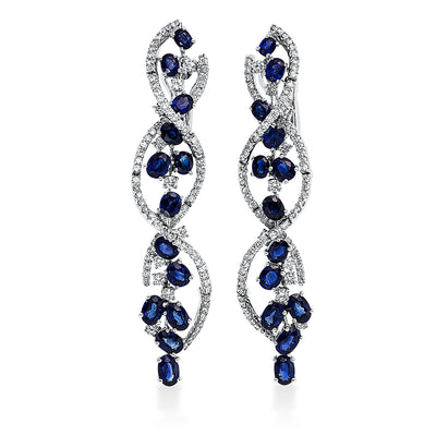 earrings 18 kt WG