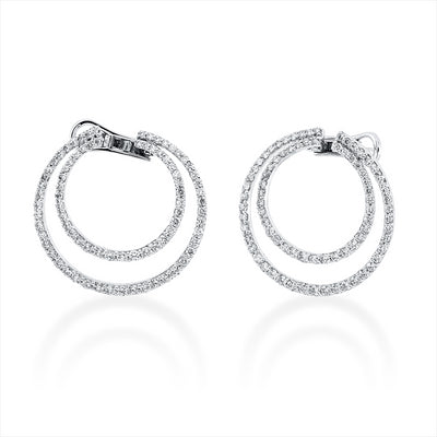 earrings 18 kt WG