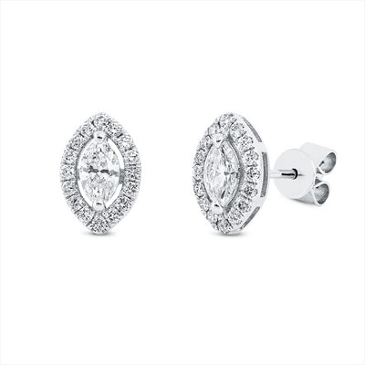 earrings 18 kt WG