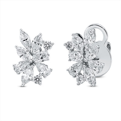 earrings 18 kt WG