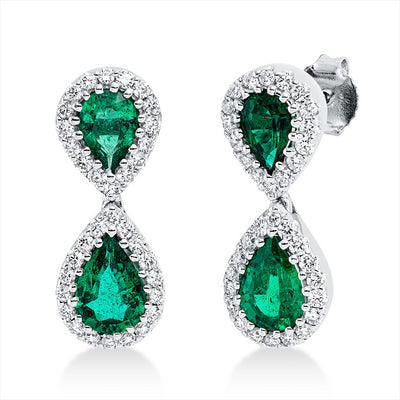 earrings 18 kt WG