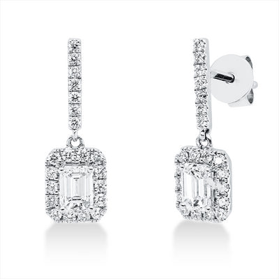 earrings 18 kt WG