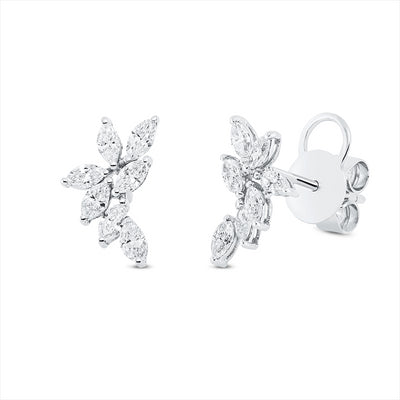 earrings 18 kt WG