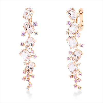 earrings 18 kt RG