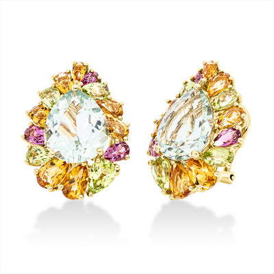 earrings 18 kt YG