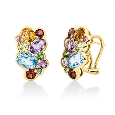 earrings 18 kt YG