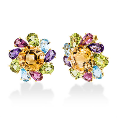 earrings 18 kt YG