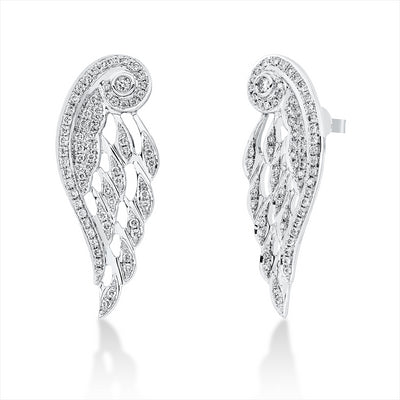 earrings 18 kt WG