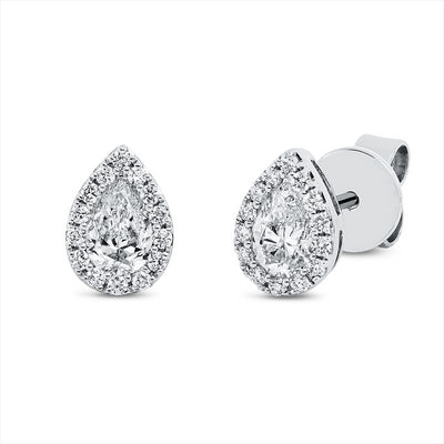 earrings 18 kt WG
