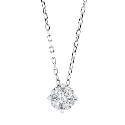 Necklace 18k White Gold