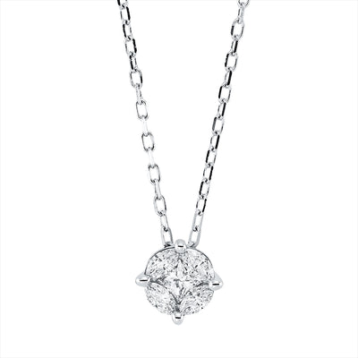 Necklace 18k White Gold