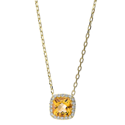 necklace 18 kt YG, with loop at 40 cm + 43 cm