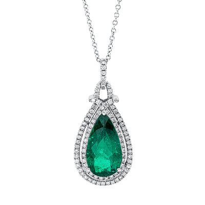 necklace 18 kt WG, with loop