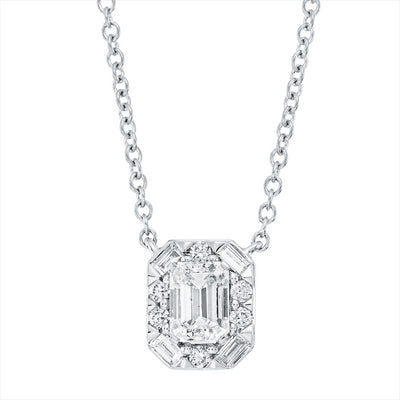 necklace 18 kt WG, with loop 38cm,40,6cm,43,6cm
