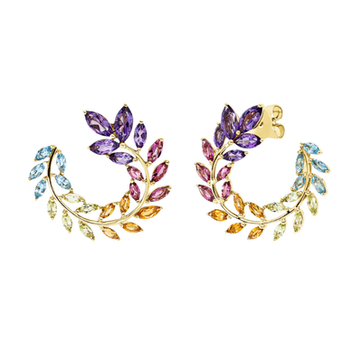 earrings 18 kt YG