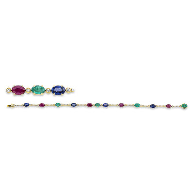 bracelet 18 kt YG