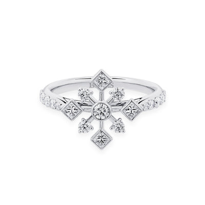 Birks Snowflake Diamond Ring