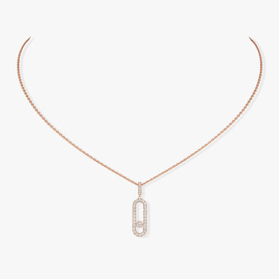 MOVE UNO PAVÉ LM Necklace