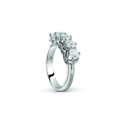 Damiani Minou White Gold and Diamonds Ring 0.71 Carats - diamonds-international-production